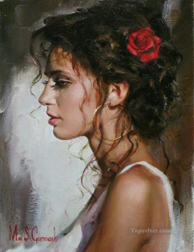 Chica guapa MIG 34 Impresionista Pinturas al óleo